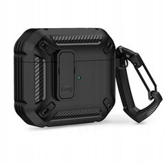 Case APPLE AIRPODS PRO Tech-Protect X-Carbo black 9490713928080
