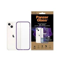 Case IPHONE 13 PanzerGlass ClearCase Antibacterial Military (0332) Grade Grape 5711724003325