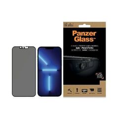 Tempered Glass 5D IPHONE 13 PRO MAX PanzerGlass E2E Microfracture Case Friendly CamSlider Privacy Antibacterial (P2749) black 5711724127496