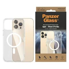 Case IPHONE 13 PRO MAX PanzerGlass HardCase MagSafe Antibacterial Military (0431) Grade Clear transparent 5711724004315