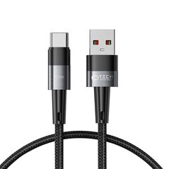 Cable 66W 6A 0,25m USB - USB-C Tech-Protect UltraBoost grey 9490713934128