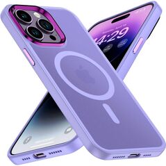 Case IPHONE 14 PRO MAX Matt MagSafe purple 5904161142676