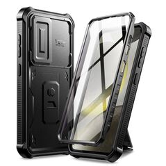 Case SAMSUNG GALAXY S24+ Tech-Protect Kevlar Cam+ black 5906203690817