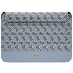 Guess bag for laptop 14&quot; GUCS14PS4SGW blue Comp Sleeve U 4G Stripe Metal Logo 3666339110857