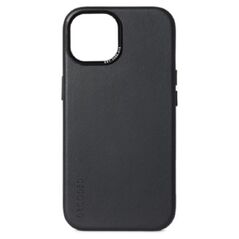 Decoded Leather Case with MagSafe for iPhone 15 Plus - black