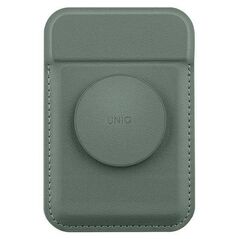 Magnetic Card MagSafe Wallet with Stand UNIQ Flixa green 8886463687079