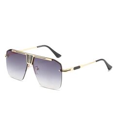 Techsuit Ochelari de Soare pentru Barbati - Techsuit Non-Polarized (2576) - Gold / Gray 5949419148710 έως 12 άτοκες Δόσεις