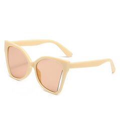 Techsuit Ochelari de Soare pentru Femei - Techsuit Non-Polarized (5335) - Beige / Champagne 5949419148918 έως 12 άτοκες Δόσεις