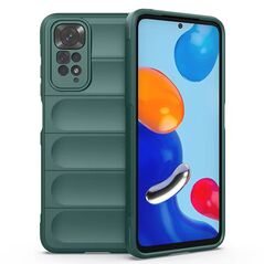 Techsuit Husa pentru Xiaomi Redmi Note 11 / Note 11S - Techsuit Magic Shield - Green 5949419117518 έως 12 άτοκες Δόσεις