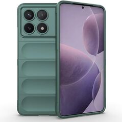 Techsuit Husa pentru Xiaomi Poco X6 Pro - Techsuit Magic Shield - Green 5949419109896 έως 12 άτοκες Δόσεις