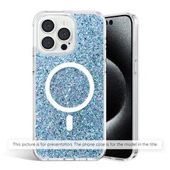 Techsuit Husa pentru Motorola Moto G04 / Moto G24 - Techsuit Sparkly Glitter - Blue 5949419126985 έως 12 άτοκες Δόσεις