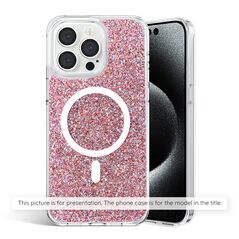 Techsuit Husa pentru Motorola Moto G04 / Moto G24 - Techsuit Sparkly Glitter - Pink 5949419126992 έως 12 άτοκες Δόσεις