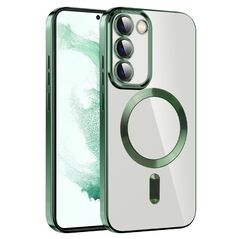 Techsuit Husa pentru Samsung Galaxy S23 Plus - Techsuit Luxury Crystal MagSafe - Deep Green 5949419135543 έως 12 άτοκες Δόσεις