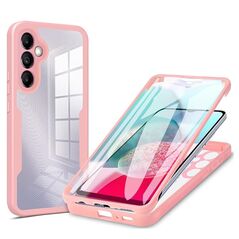 Techsuit Husa pentru Samsung Galaxy A14 4G + Folie - Techsuit ColorVerse 360 Series - Pink 5949419152038 έως 12 άτοκες Δόσεις