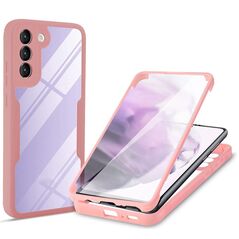 Techsuit Husa pentru Samsung Galaxy S23 + Folie - Techsuit ColorVerse 360 Series - Pink 5949419152236 έως 12 άτοκες Δόσεις