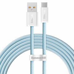 Baseus Cable USB to USB-C  Dynamic Series 100W 2m blue (CALD000703) (BASCALD000703) έως 12 άτοκες Δόσεις