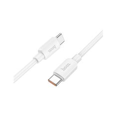 HOCO - X96 cable Type C to Type C PD 6A 100W 1m white HOC-X96c-W 85881 έως 12 άτοκες Δόσεις