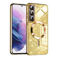 Techsuit Case for Samsung Galaxy S22 5G - Techsuit Luxury Glitter MagSafe - Gold 5949419132078 έως 12 άτοκες Δόσεις