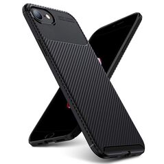 Techsuit Husa pentru iPhone 7 Plus - Techsuit CarbonFiber - Black 5949419161863 έως 12 άτοκες Δόσεις