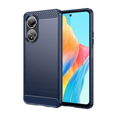 Techsuit Husa pentru Oppo A58 4G - Techsuit Carbon Silicone - Blue 5949419164000 έως 12 άτοκες Δόσεις