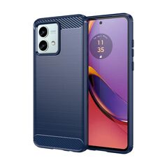 Techsuit Husa pentru Motorola Moto G84 - Techsuit Carbon Silicone - Blue 5949419164086 έως 12 άτοκες Δόσεις