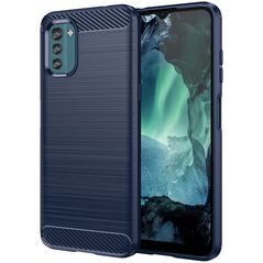 Techsuit Husa pentru Nokia G11 - Techsuit Carbon Silicone - Blue 5949419164529 έως 12 άτοκες Δόσεις