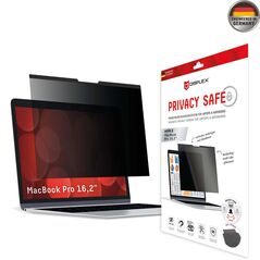 Displex Folie pentru MacBook Pro 16" (2021 / 2022 / 2023) - Displex Laptop Privacy Safe - Black 4028778119256 έως 12 άτοκες Δόσεις