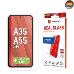 Displex Folie pentru Samsung Galaxy A35 5G / A55 5G - Displex Real Glass 2D - Clear 4028778122485 έως 12 άτοκες Δόσεις
