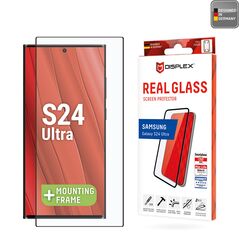 Displex Folie pentru Samsung Galaxy S24 Ultra - Displex Real Glass Full Cover - Black 4028778122027 έως 12 άτοκες Δόσεις