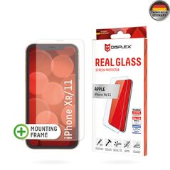 Displex Folie pentru iPhone XR / 11 - Displex Real Glass 2D - Clear 4028778107192 έως 12 άτοκες Δόσεις
