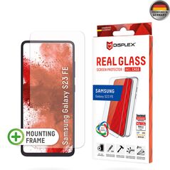 Displex Folie pentru Samsung Galaxy S23 FE - Displex Real Glass + Case - Clear 4028778121686 έως 12 άτοκες Δόσεις