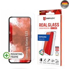 Displex Folie pentru Samsung Galaxy S23 - Displex Real Glass + Case - Clear 4028778119515 έως 12 άτοκες Δόσεις