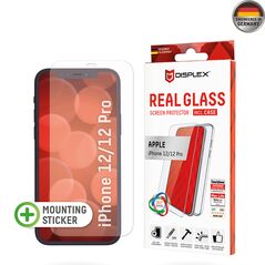 Displex Folie pentru iPhone 12 / 12 Pro - Displex Real Glass + Case - Clear 4028778110529 έως 12 άτοκες Δόσεις