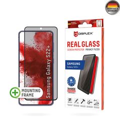 Displex Folie pentru Samsung Galaxy S22 Plus 5G - Displex Real Glass Privacy Full Cover - Black 4028778116149 έως 12 άτοκες Δόσεις