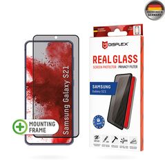 Displex Folie pentru Samsung Galaxy S21 5G - Displex Real Glass Privacy Full Cover - Black 4028778112004 έως 12 άτοκες Δόσεις