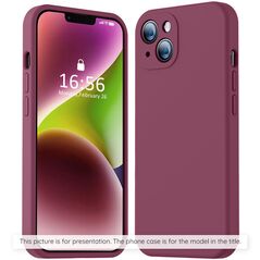 Techsuit Case for iPhone 14 - Techsuit SoftFlex - Plum Red 5949419183247 έως 12 άτοκες Δόσεις