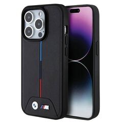 Original Case APPLE IPHONE 15 PRO BMW Quilted Tricolor MagSafe (Bmhmp15l22pvtk) black 3666339145767