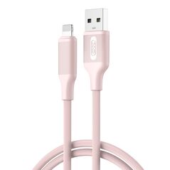 XO cable NB265 USB - Lightning  1,0m 2,4A pink 6920680854868