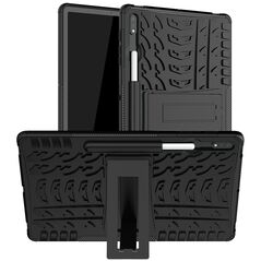 Θήκη Tablet Sonique Defender για Samsung Galaxy TAB S7+ 12.4&quot; / Galaxy TAB S8+ 12.4&quot; Μαύρο - Sonique - Μαύρο - Galaxy Tab S7+ 12.4&quot;, Galaxy Tab S8+ 12.4&quot; - Πλάτης