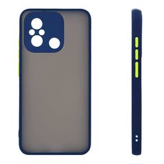 Θήκη Σιλικόνης Color Button Bumper Sonique Xiaomi Redmi 12C Μπλέ - Sonique - Μπλέ - Redmi 12C