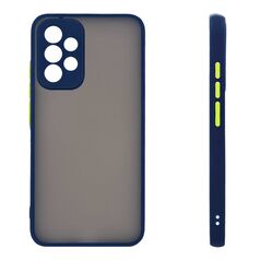 Θήκη Σιλικόνης Color Button Bumper Sonique Samsung Galaxy A32 4G Μπλέ - Sonique - Μπλέ - Galaxy A32 4G