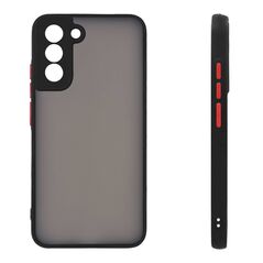 Θήκη Σιλικόνης Color Button Bumper Sonique Samsung Galaxy S22 Μαύρο - Sonique - Μαύρο - Galaxy S22