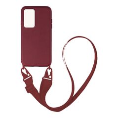 Θήκη Σιλικόνης με Strap CarryHang Sonique Xiaomi Redmi Note 11 Pro 4G/5G / Redmi Note 12 Pro 4G Μπορντώ - Sonique - Μπορντώ - Redmi Note 11 Pro 4G/5G, Redmi Note 12 Pro 4G