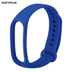 Λουράκι Σιλικόνης Sonique Color για Xiaomi Mi Band 5/6 Μπλε Σκούρο - Sonique - Μπλε Σκούρο - Λουράκια