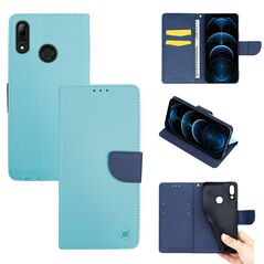 Θήκη Πορτοφόλι Sonique Trend Wallet Huawei P Smart 2019 / Honor 10 Lite Σιέλ / Σκούρο Μπλε - Sonique - Σιέλ / Σκούρο Μπλε - Honor 10 Lite, P Smart 2019 - Θήκη Πορτοφόλι