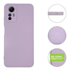 Θήκη Σιλικόνης My Colors Sonique Xiaomi Redmi Note 12s Βιολετί - Sonique - Βιολετί - Redmi Note 12s