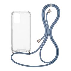 Θήκη Σιλικόνης με Κορδόνι Sonique Armor Clear Xiaomi Poco F3/Mi 11i Μπλε Γκρι - Sonique - Μπλε Γκρι - Poco F3/Mi 11i