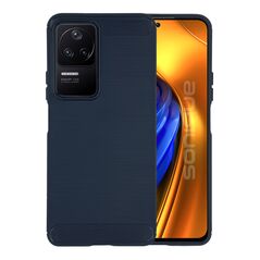 Θήκη Σιλικόνης Sonique Carbon Brushed Xiaomi Poco F4 5G Μπλέ - Sonique - Μπλέ - Poco F4 5G