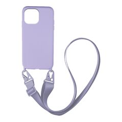 Θήκη Σιλικόνης με Strap CarryHang Sonique Xiaomi Redmi A1 / Redmi A2 Λιλά - Sonique - Λιλά - Redmi A1, Redmi A2