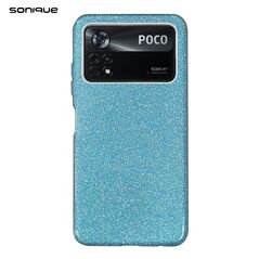 Θήκη Σιλικόνης Sonique Shiny Xiaomi Poco X4 Pro 5G Γαλάζιο - Sonique - Γαλάζιο - Poco X4 Pro 5G